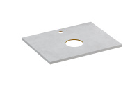 Столешница Cersanit STONE из керамогранита Balance 60x45x2 серый матовый 64185